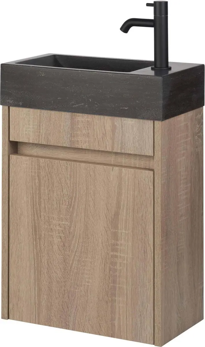 Saqu Nature Collection Fontein 40x22x10cm - Rechts - Hardsteen - afbeelding 6 van 6