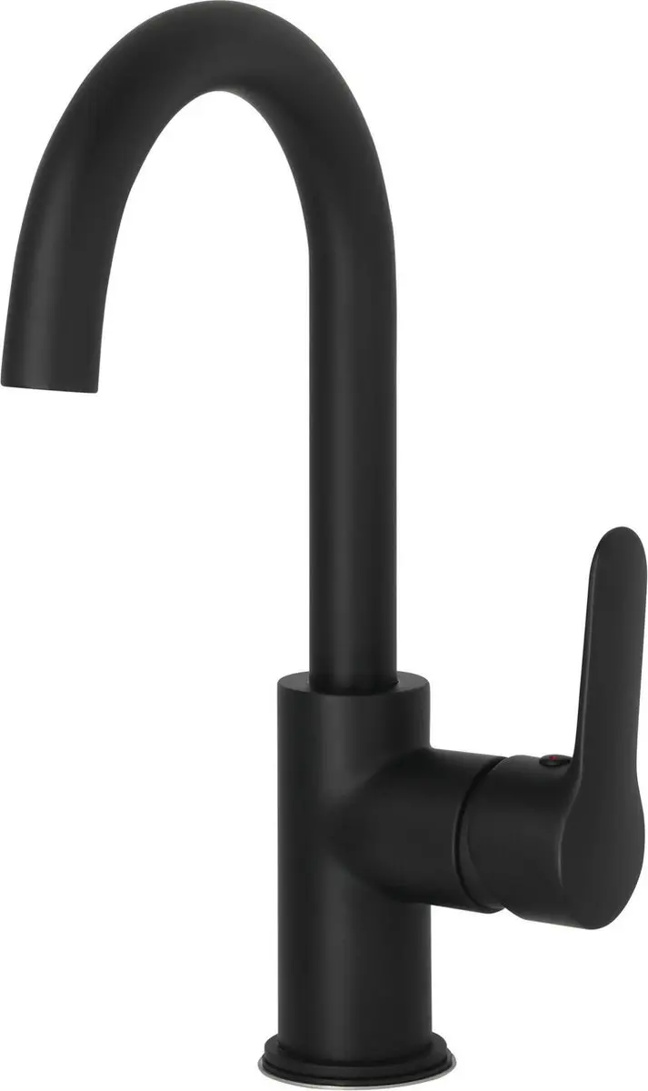 Saqu Dream Wastafelkraan 21cm Mat Zwart
