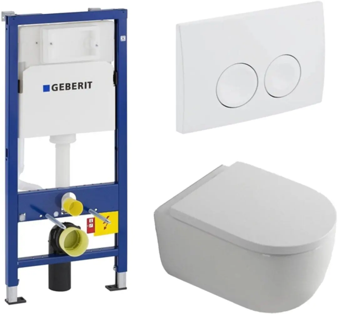 QeramiQ Dely Swirl Toiletset