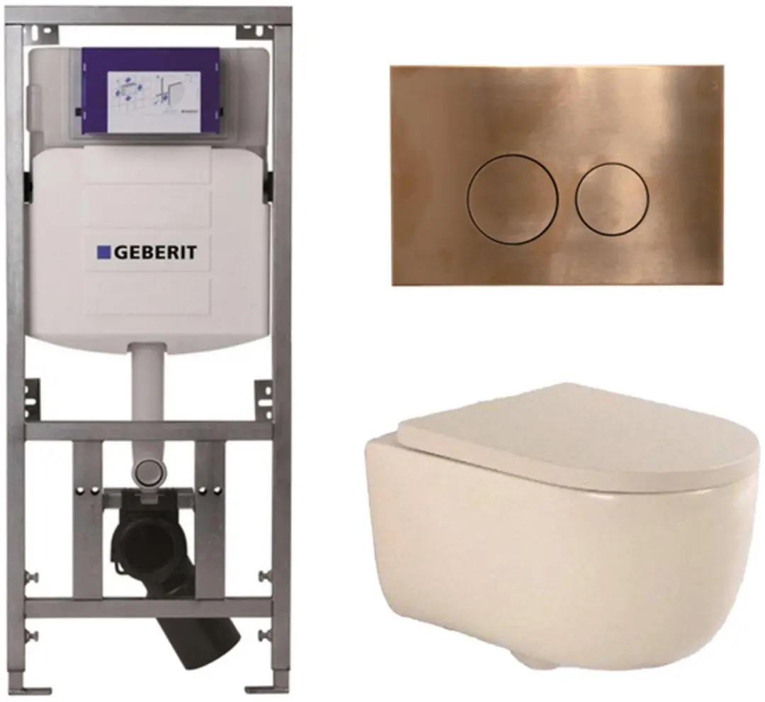 QeramiQ Dely Swirl Toiletset