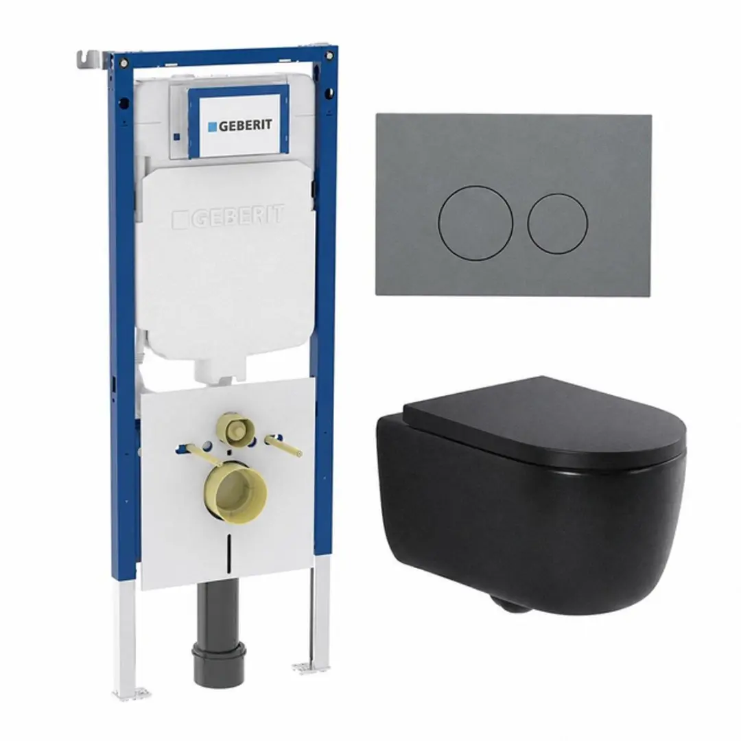 QeramiQ Dely Swirl Toiletset