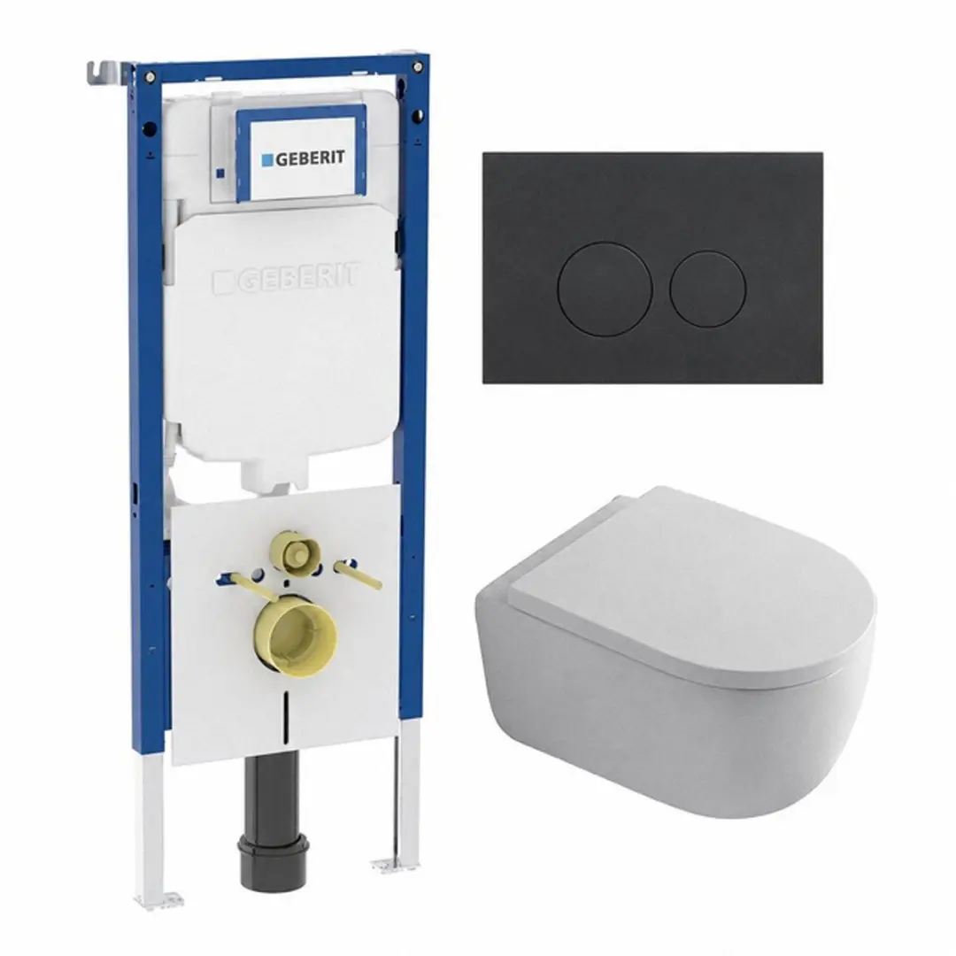 QeramiQ Dely Swirl Toiletset