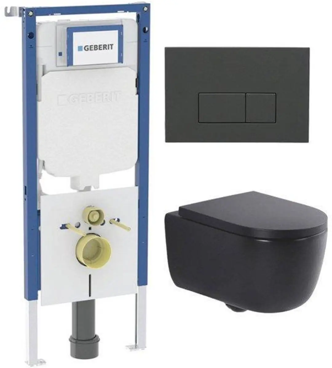 QeramiQ Dely Swirl Toiletset
