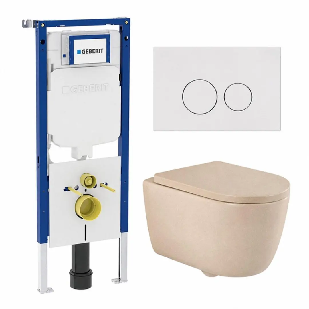 QeramiQ Dely Swirl Toiletset