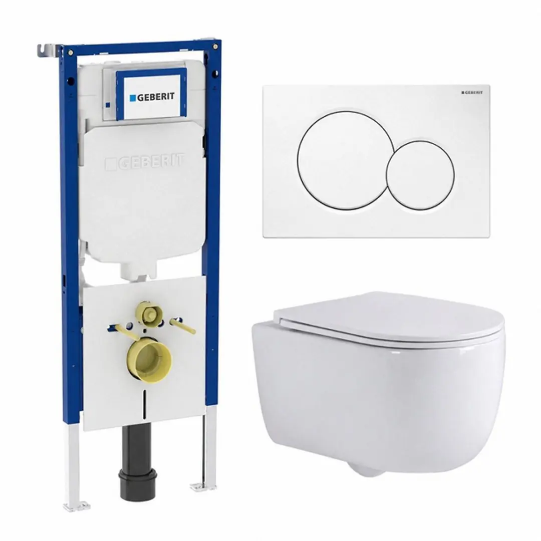 QeramiQ Dely Swirl Toiletset