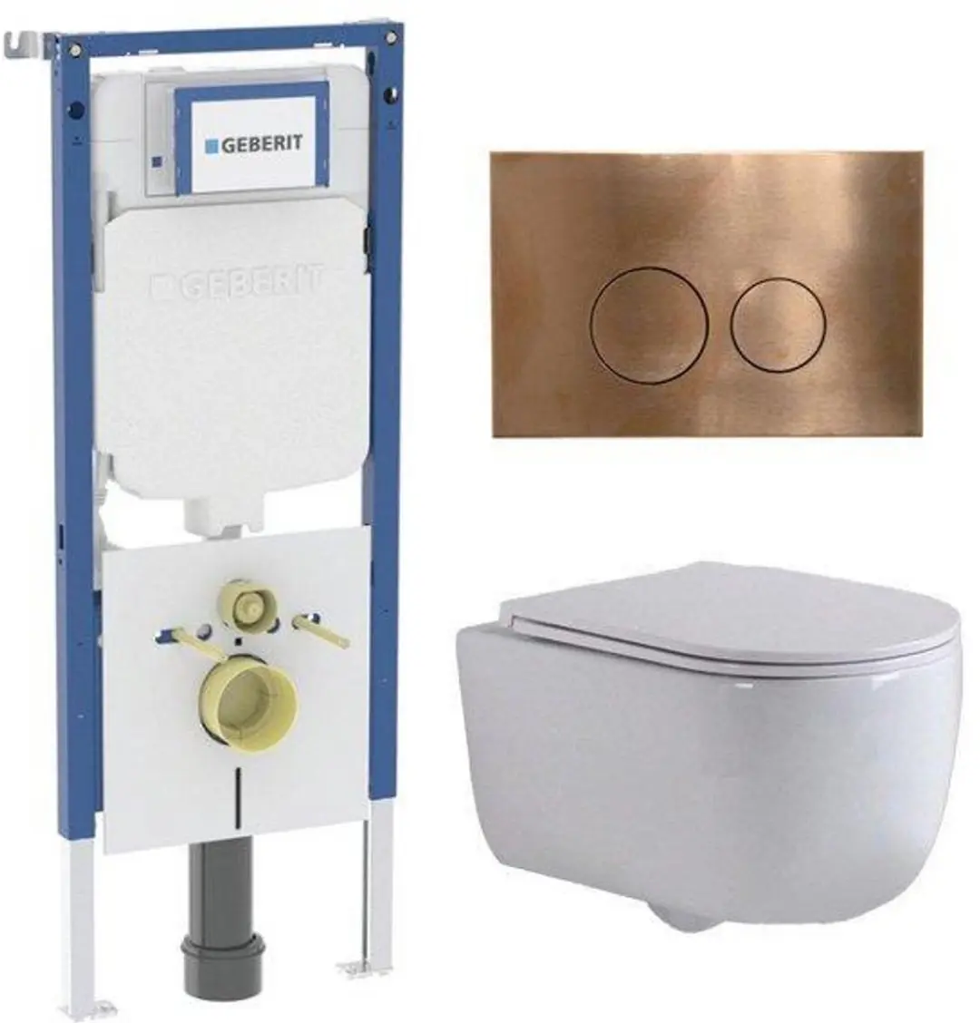 QeramiQ Dely Swirl Toiletset