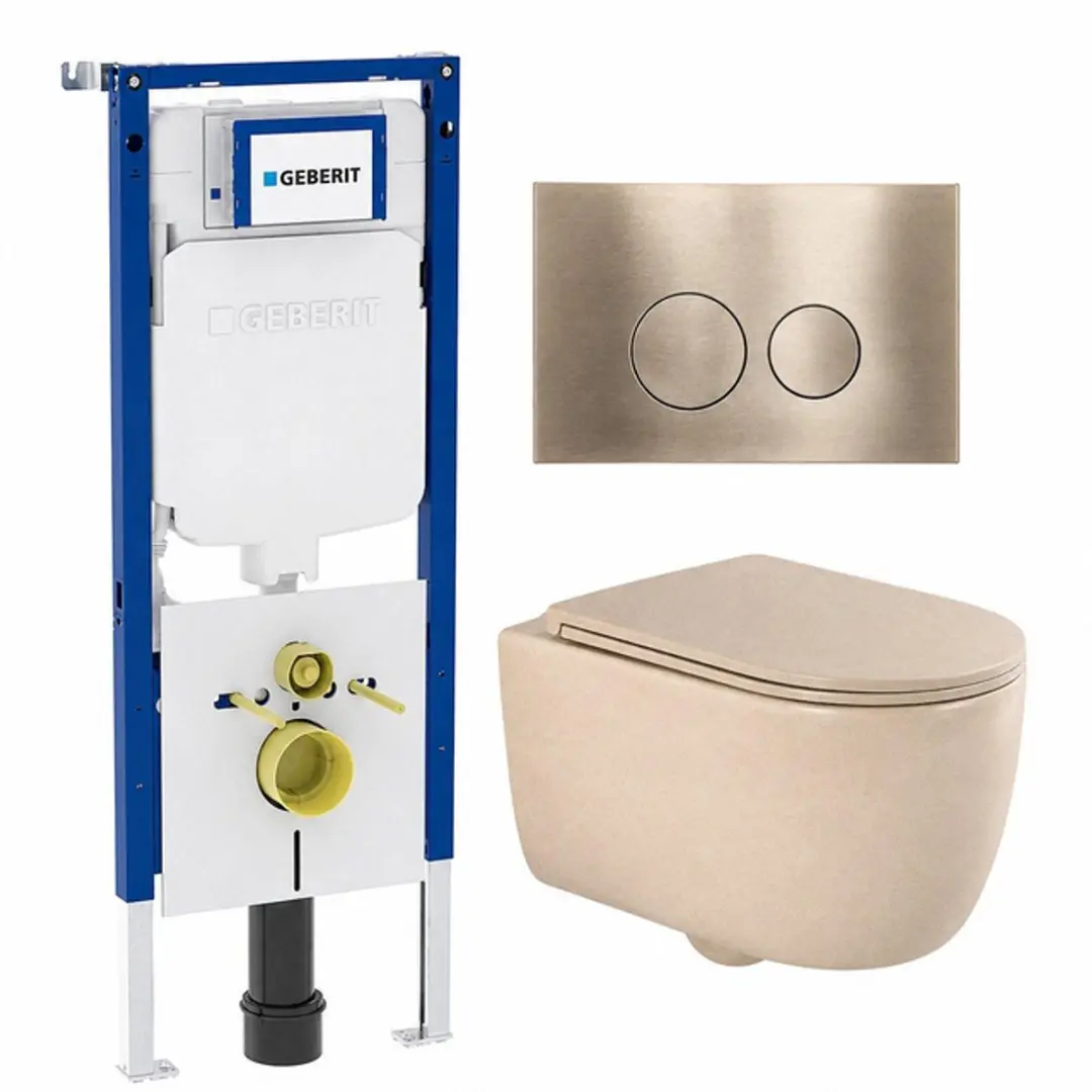 QeramiQ Dely Swirl Toiletset