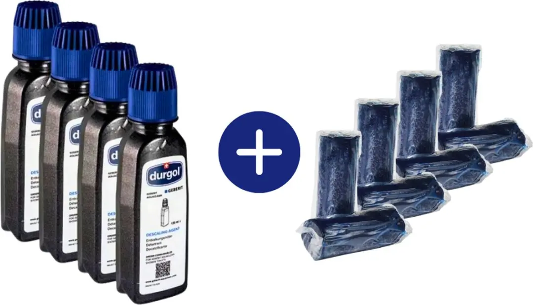 DuoFresh sticks (45 stk) & Geberit AquaClean Ontkalkingsmiddel (4 Stk)