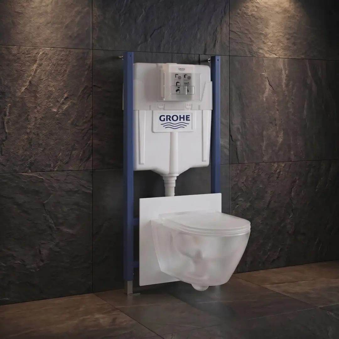 GROHE QuickFix Solido 3-in-1 Inbouwreservoirset - afbeelding 2 van 6