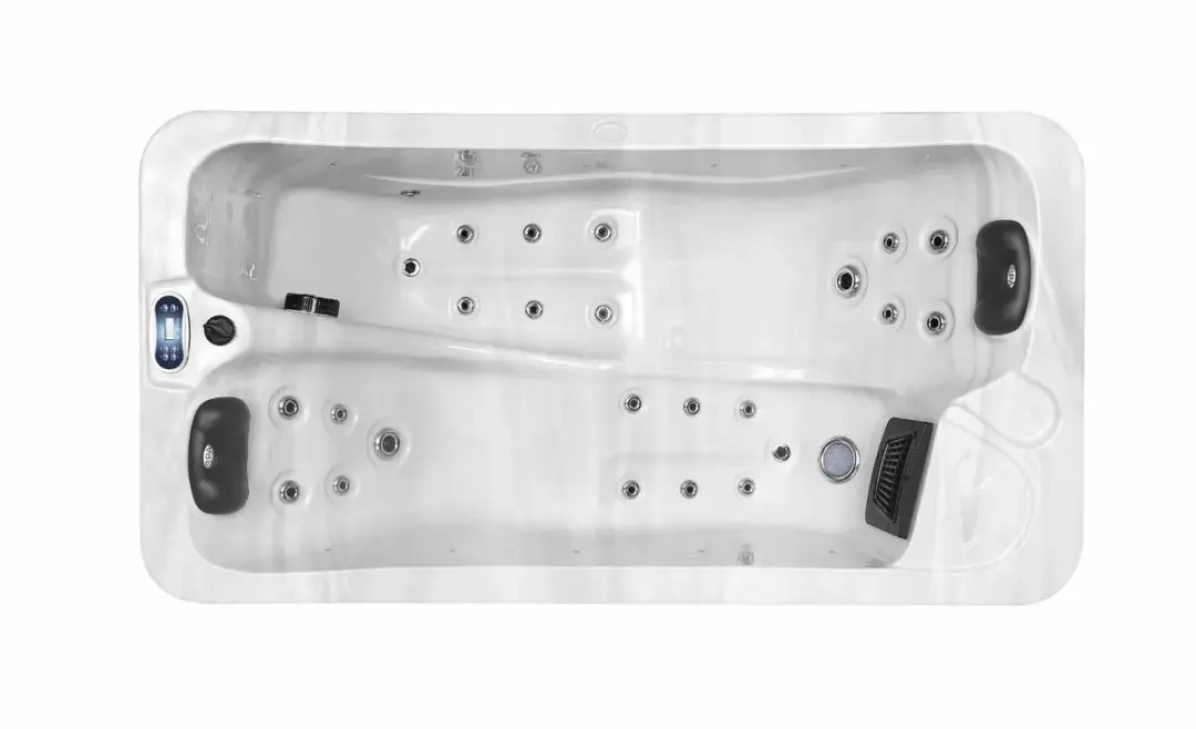 W'eau Iseo 2 persoons spa - Grijs - afbeelding 4 van 6