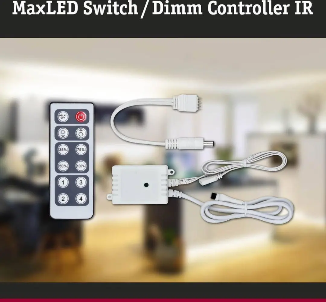 Paulmann MaxLED Dimm/Switch Controller 24V - Wit - afbeelding 2 van 6