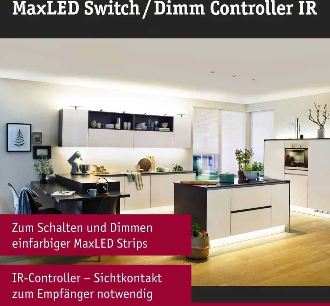 Paulmann MaxLED Dimm/Switch Controller 24V - Wit - afbeelding 4 van 6