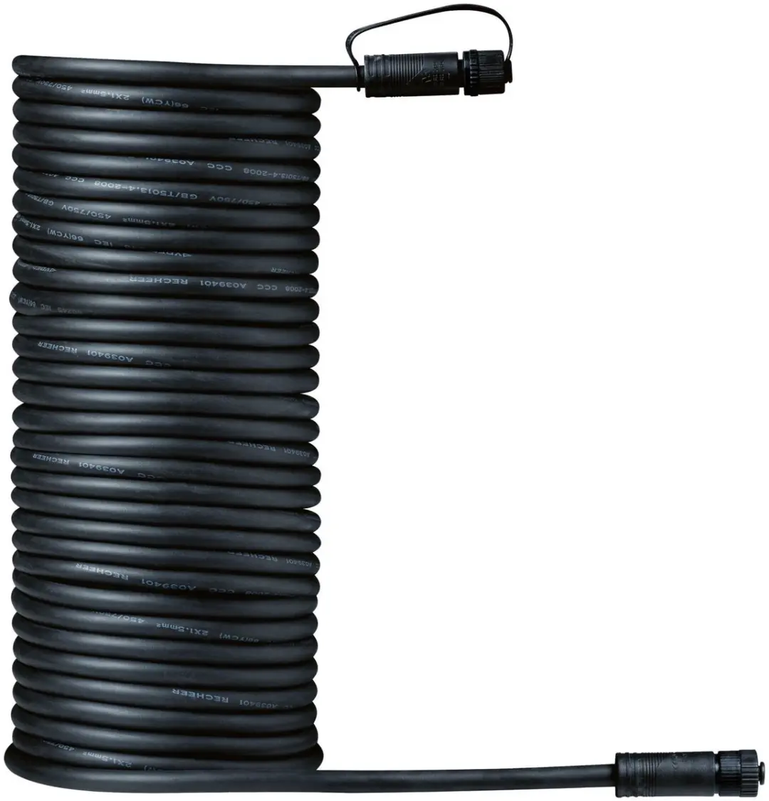 Paulmann Plug & Shine Kabel 94277 10m - Zwart - afbeelding 3 van 6