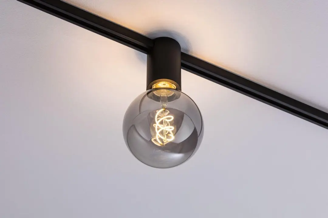 Paulmann URail Socket Plafondlamp E27 - Zwart - afbeelding 6 van 6