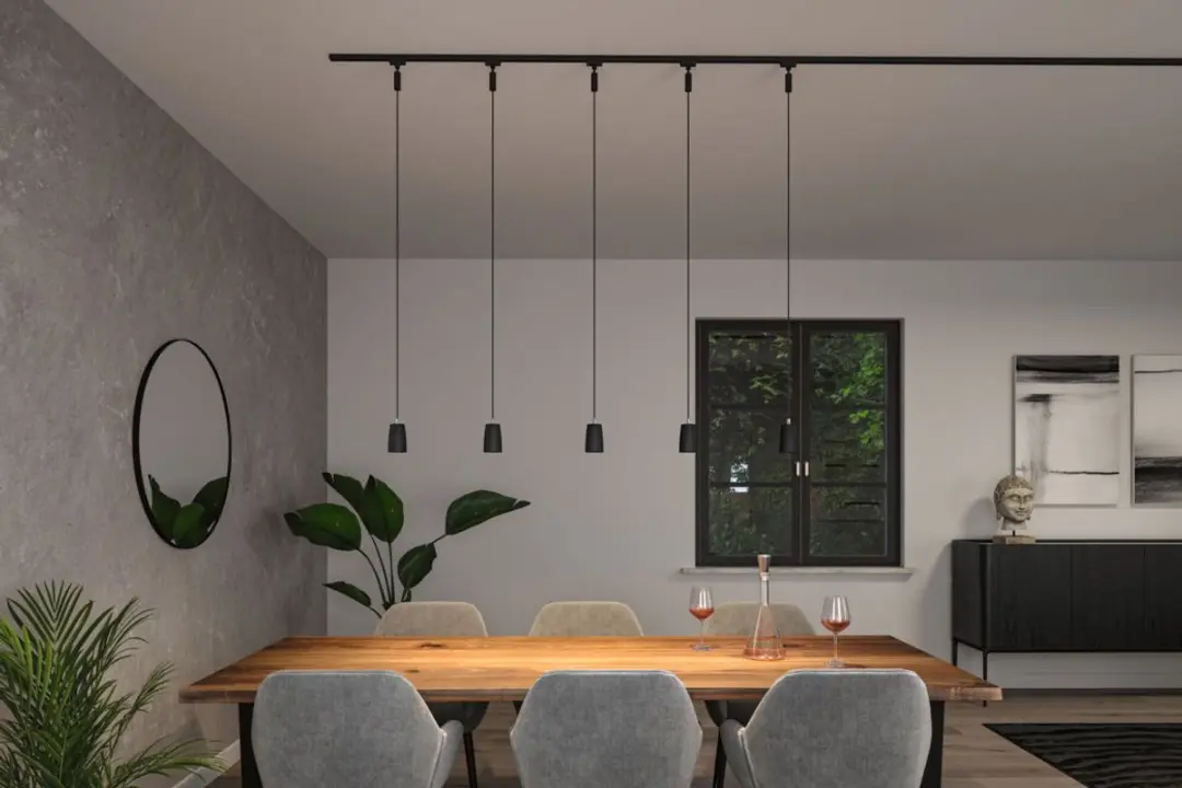 Paulmann URail Hanglamp GU10 Zwart (mat) - afbeelding 2 van 6