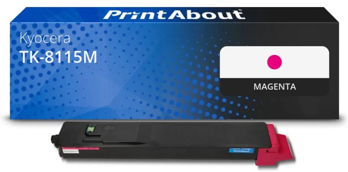 PrintAbout Kyocera TK-8115M Toner - Magenta