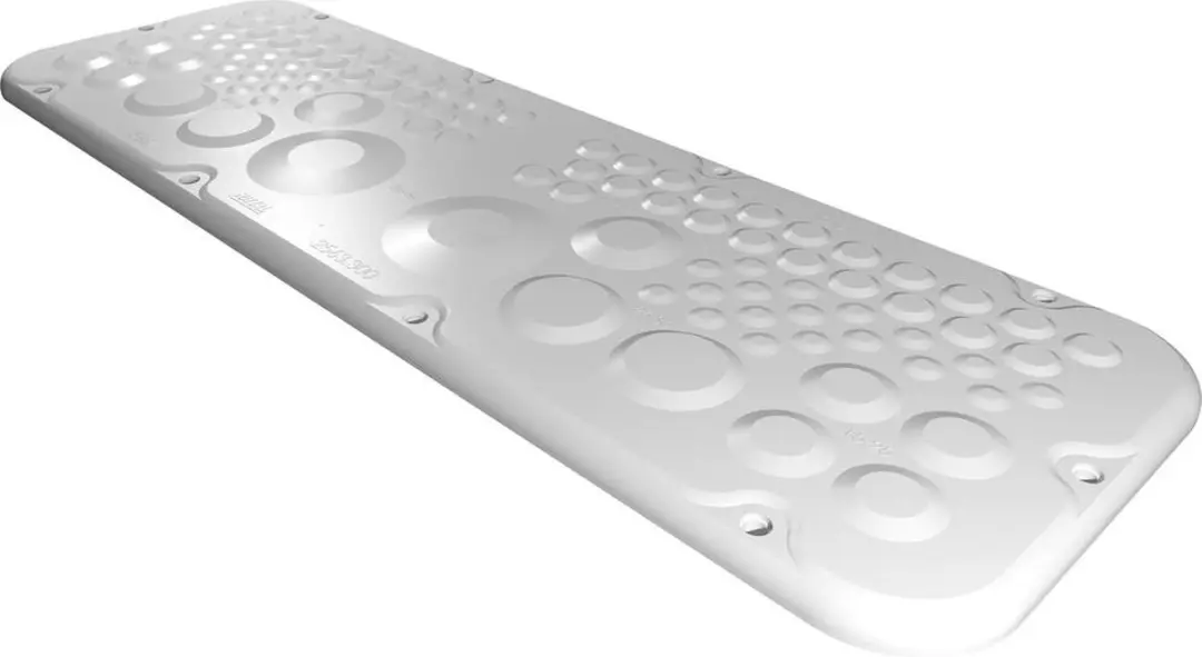 Rittal AX 2563.300 Flensplaten 149x447mm Kunststof Grijs - afbeelding 3 van 3