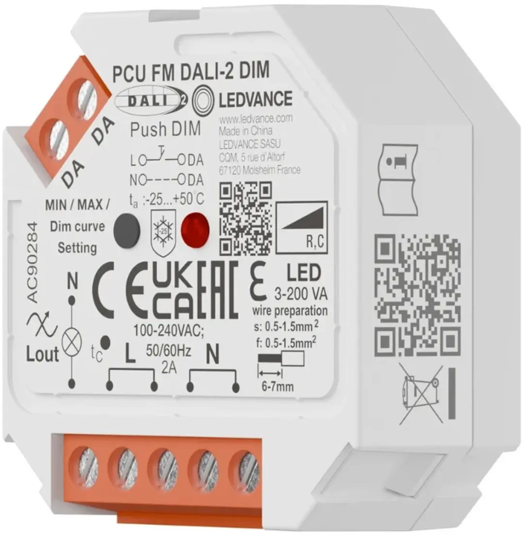 Ledvance Push Control Unit FM DALI-2 DIM