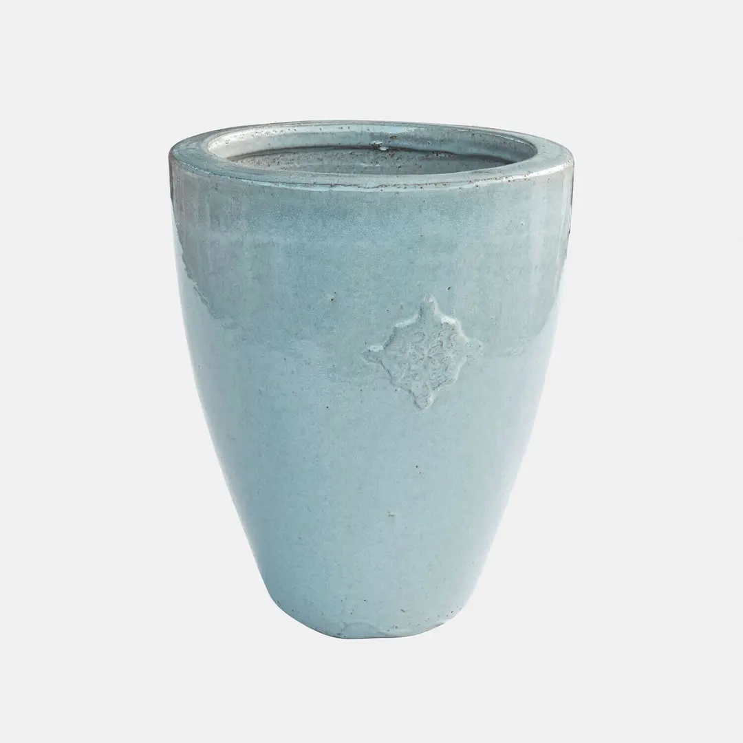 Loberon Serenzia Sierpot - 40cm - Blauw - afbeelding 4 van 4