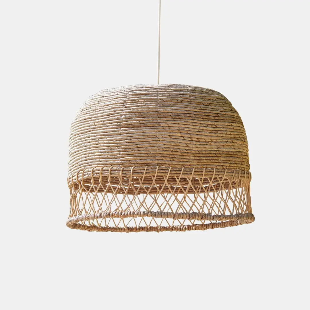 Loberon Mirellos Lampenkap - 45cm Bruin - afbeelding 4 van 4