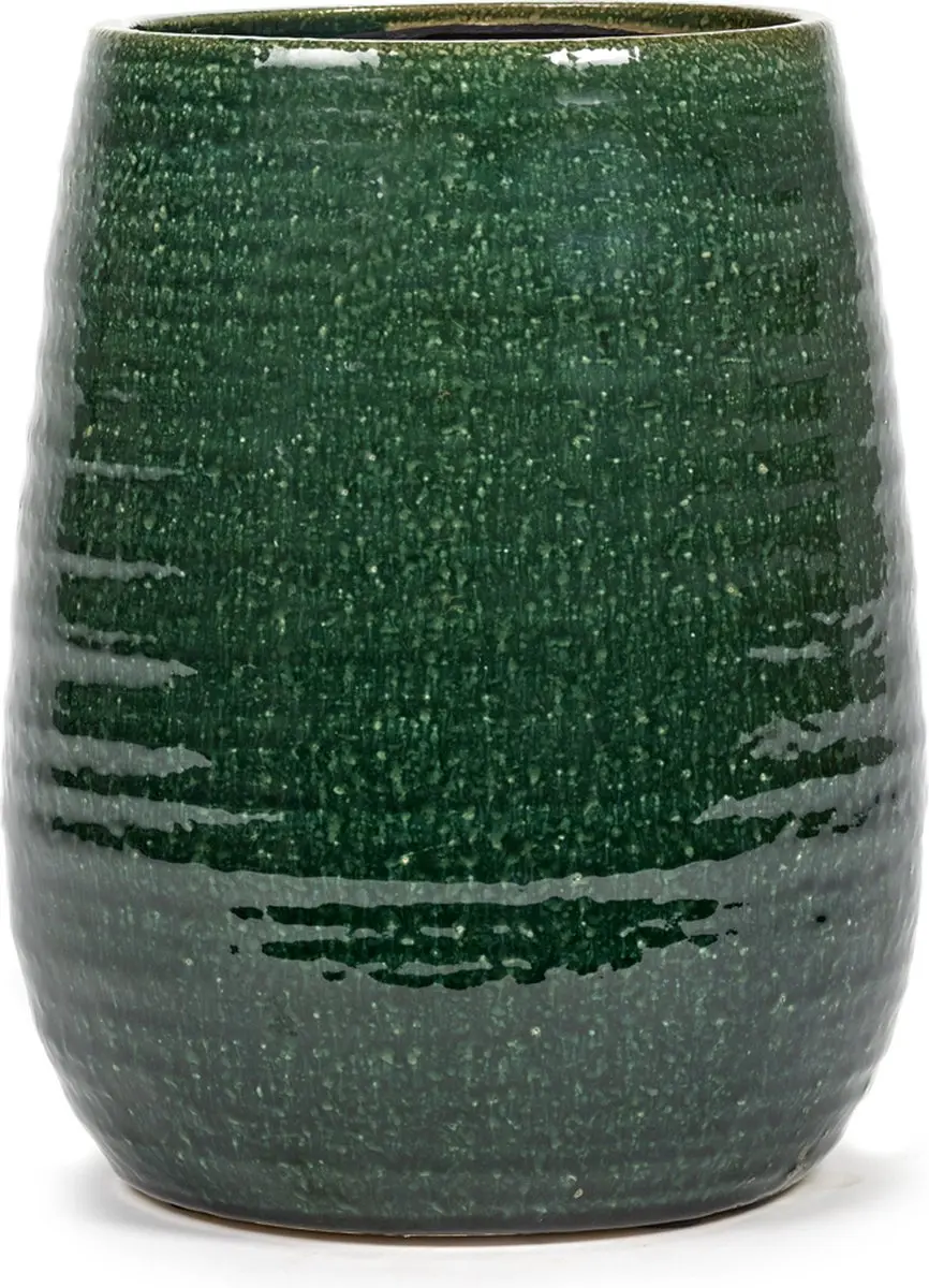 Serax Bloempot-Sierpot Groen D 22,5 cm H 28 cm
