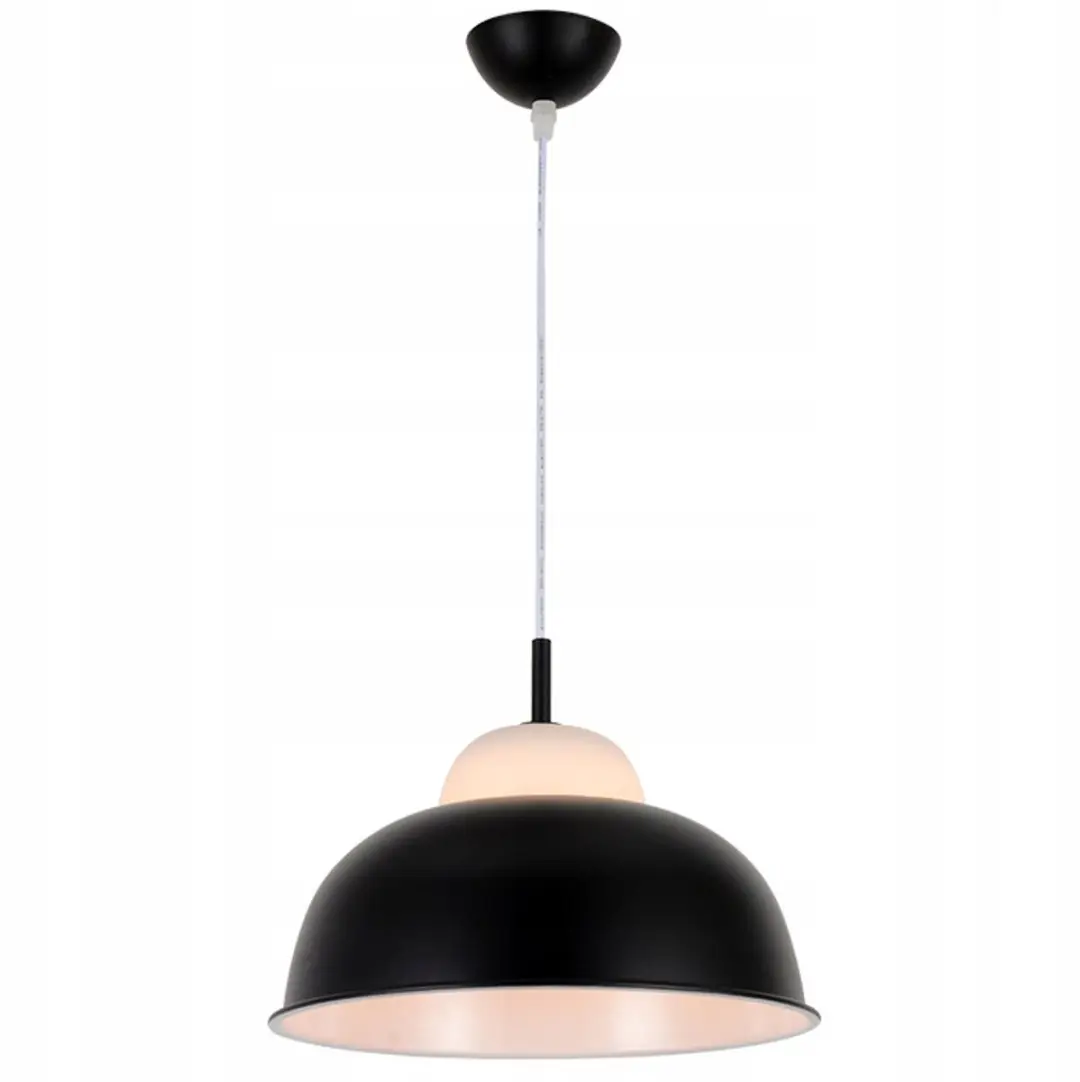 Macron hanglamp zwart Scandinavisch design Ø 30 cm