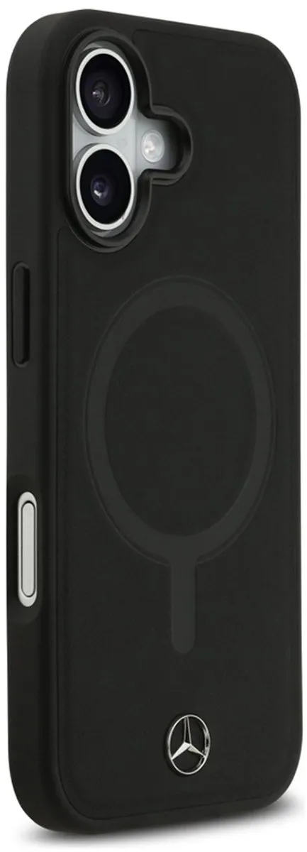 Mercedes-Benz Backcase Hoesje iPhone 17 - Effen Zwart - 3666339506223
