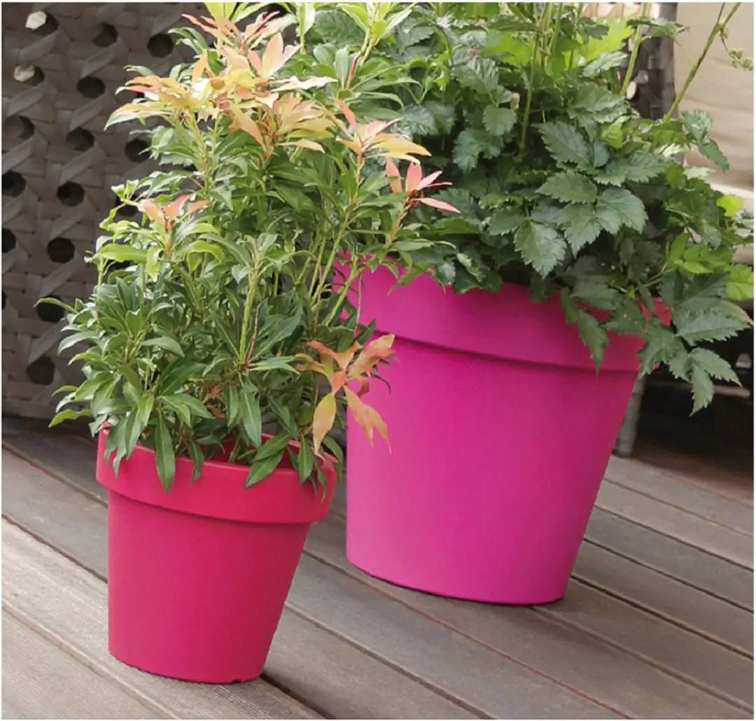 Prosperplast Lofly Bloempot Wit Ø47,6cm - afbeelding 2 van 3