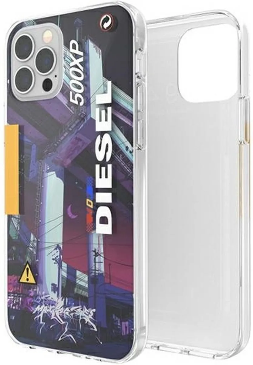 Diesel Mad Dog Jones Back Case - iPhone 12/12 Pro - Multicolor - afbeelding 6 van 6