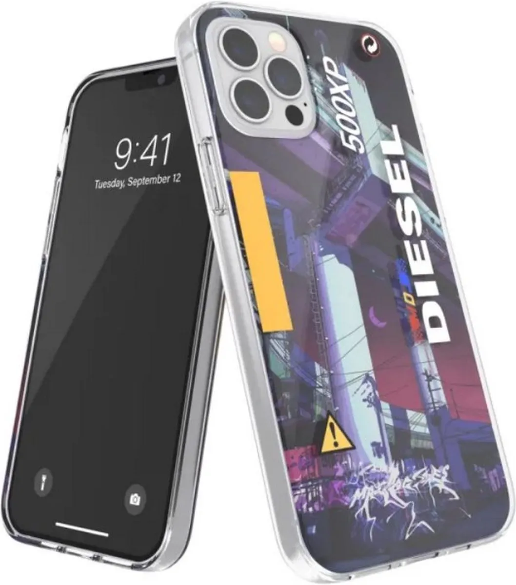 Diesel Mad Dog Jones Back Case - iPhone 12/12 Pro - Multicolor - afbeelding 4 van 6
