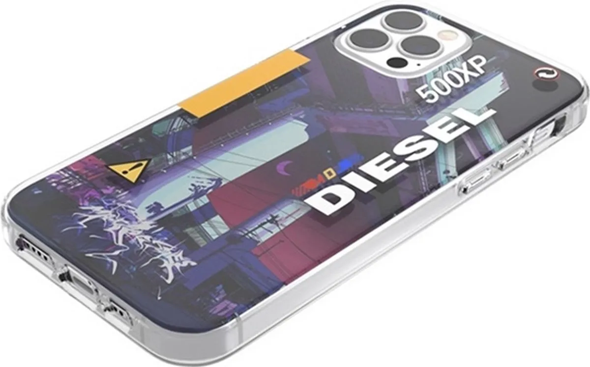 Diesel Mad Dog Jones Back Case - iPhone 12/12 Pro - Multicolor - afbeelding 5 van 6