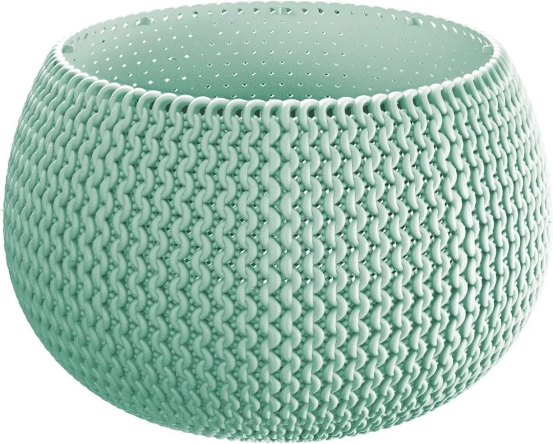Prosperplast Splofy kunststof plantenpot mintgroen