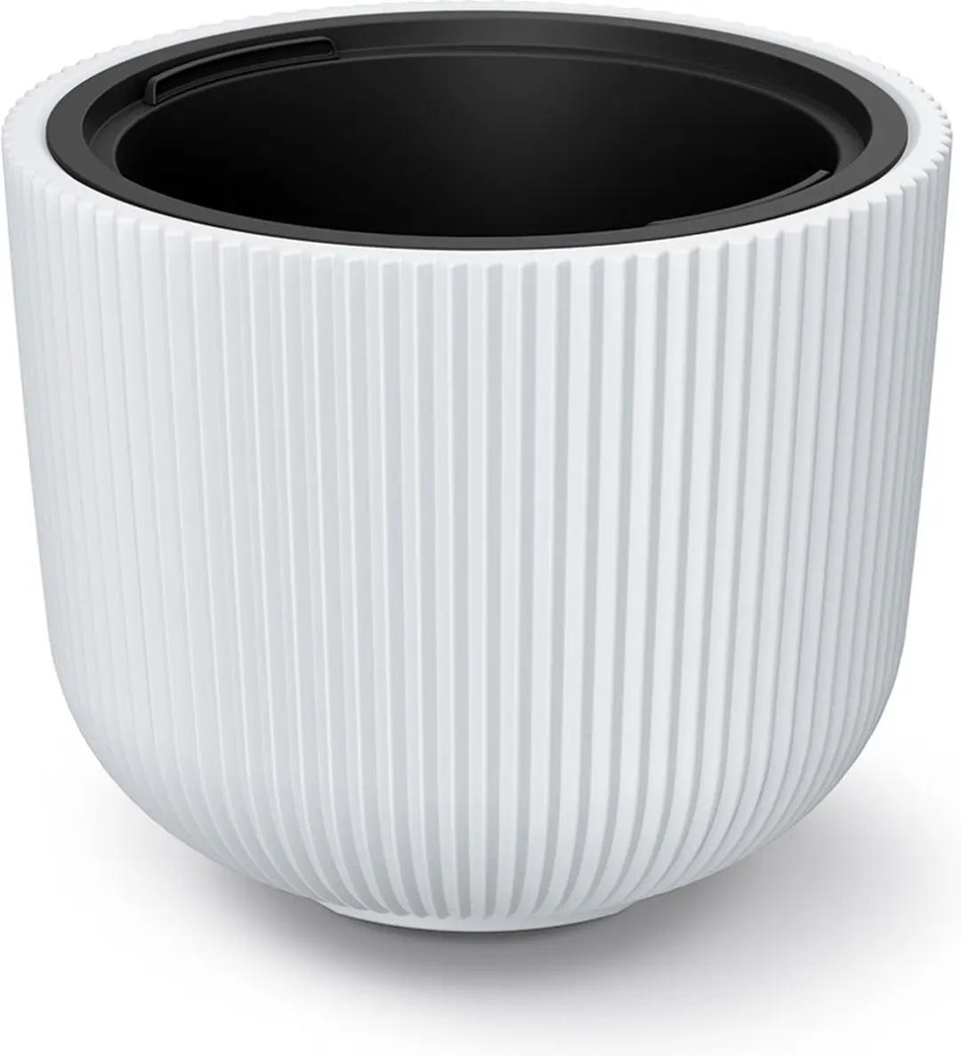 Bloempot Rond Milly L 40cm WIT Prosperplast