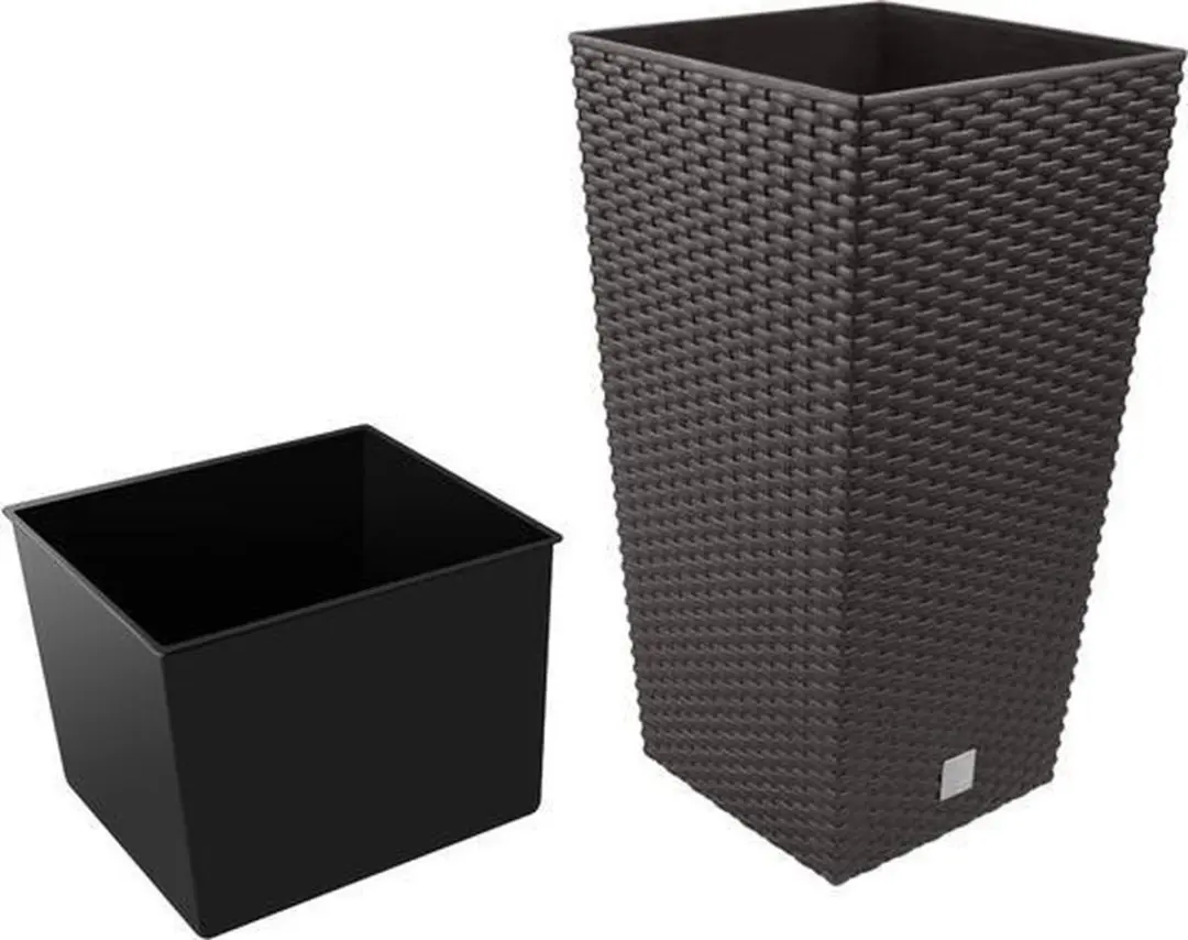 Prosperplast Rato Square Bloempot - Umbra 14L - afbeelding 6 van 6