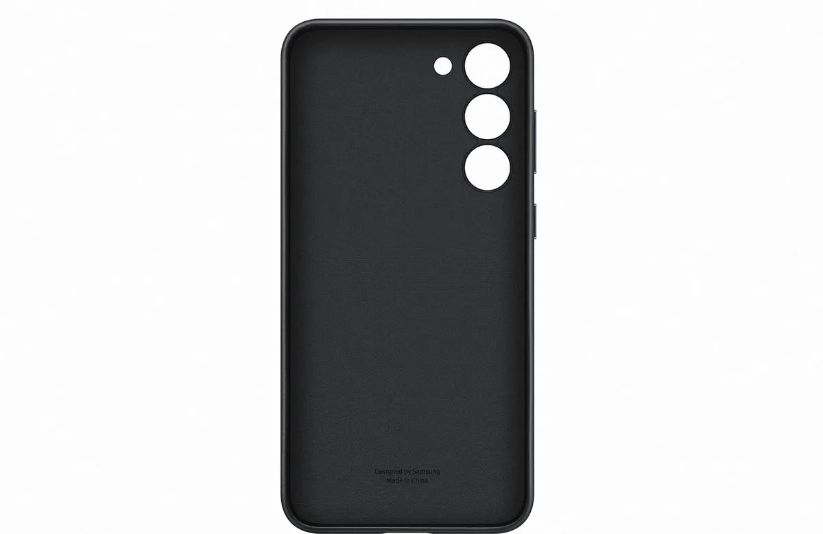 Samsung Leather Cover EF-VS916LBEGWW - Zwart