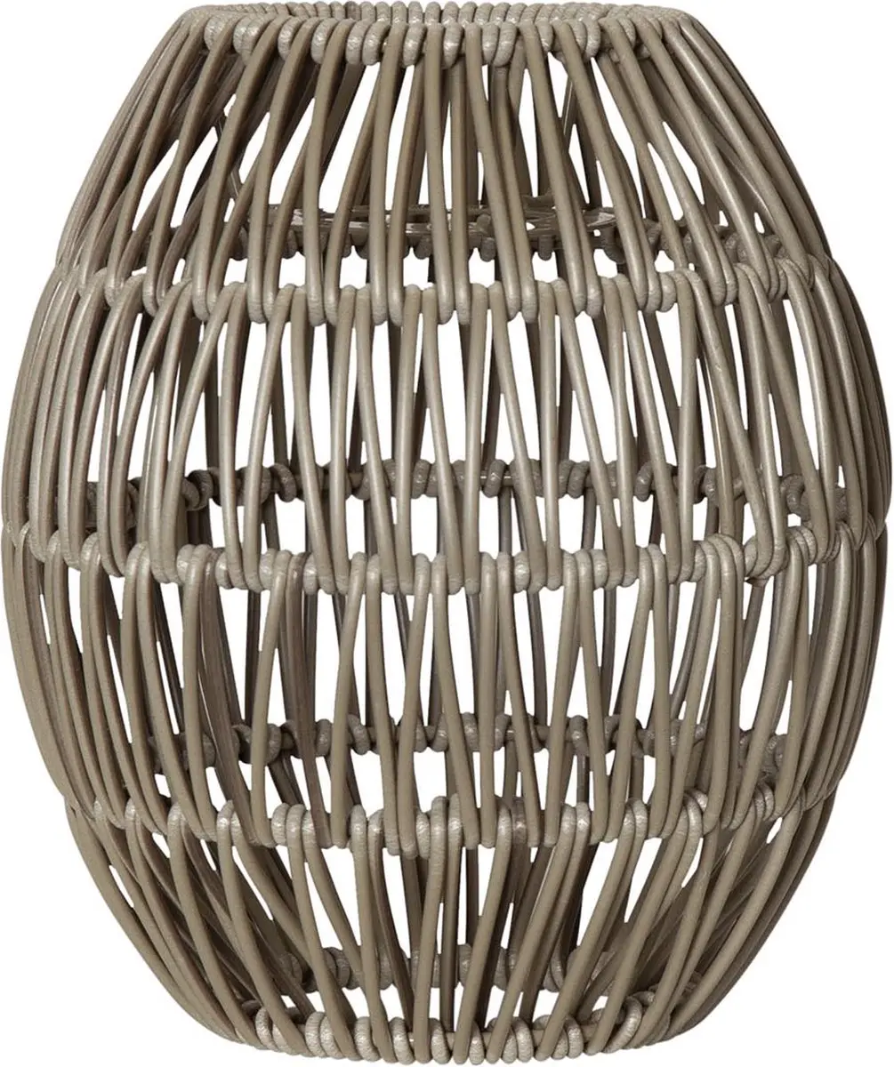 Star Trading lampenkap lime, rotan, beige, E27, buiten, 18 cm