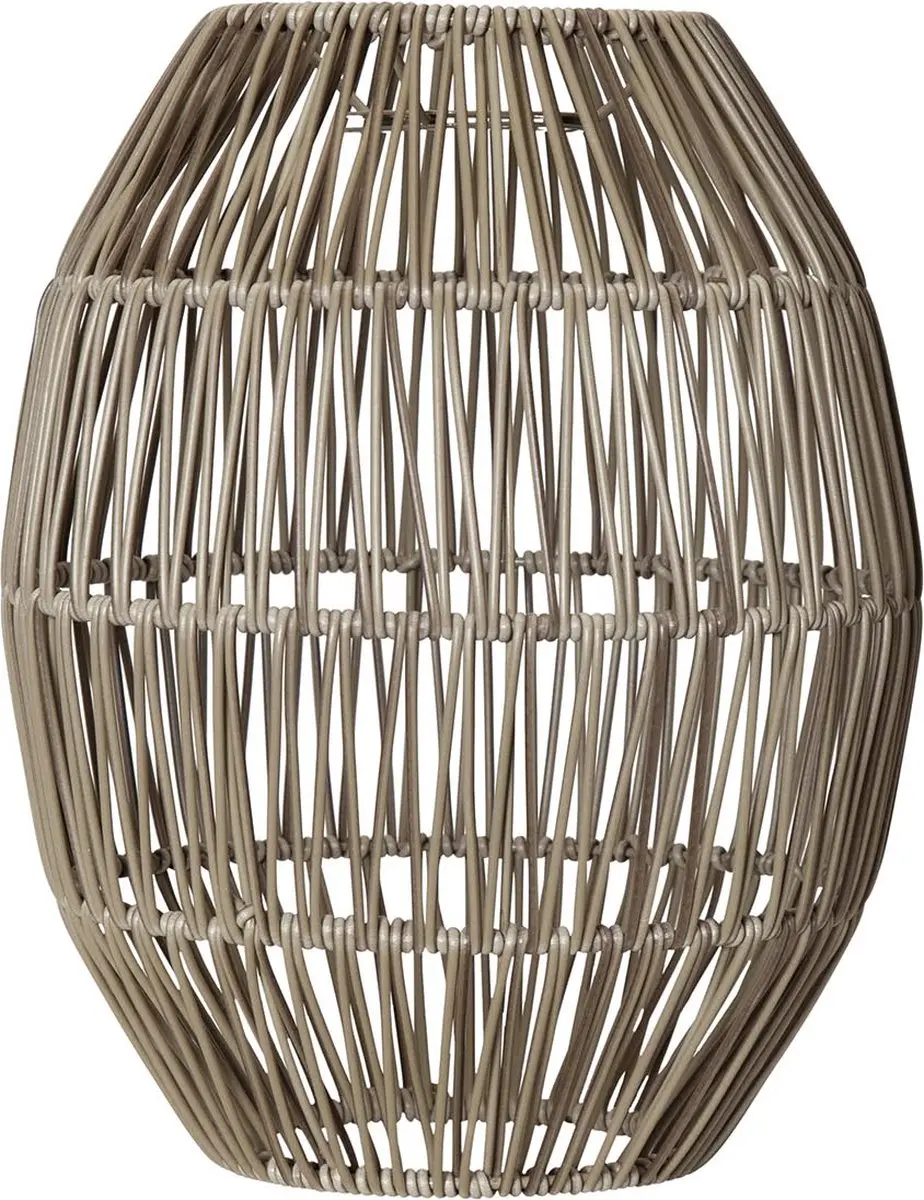Star Trading lampenkap lime, rotan, beige, E27, buiten, 30 cm