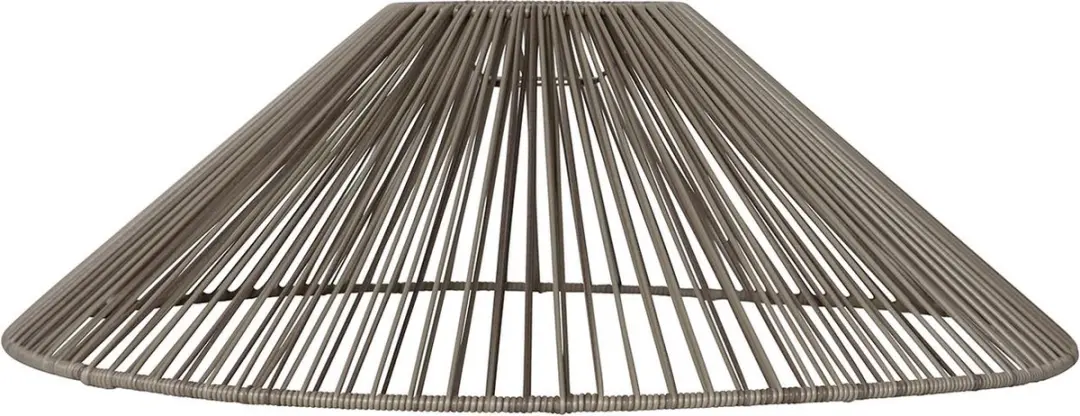 Star Trading lampenkap Vide, rotan, beige, E27, buiten, ? 58 cm