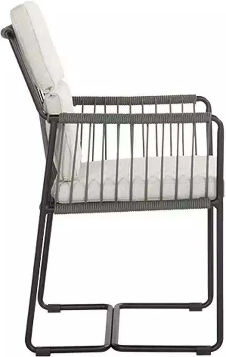 Hartman Modica Rope Tuinstoel - Antraciet - afbeelding 4 van 4