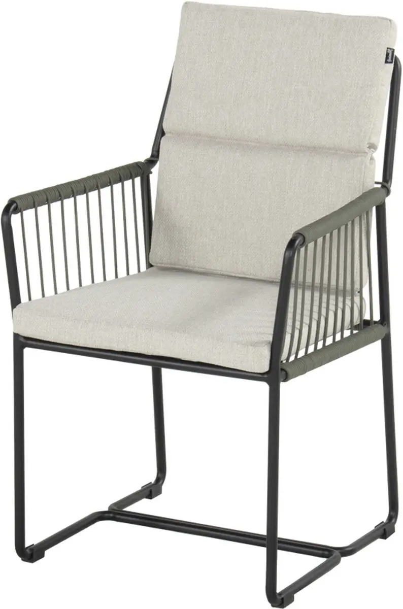 Hartman Modica Rope Tuinstoel - Antraciet - afbeelding 2 van 4