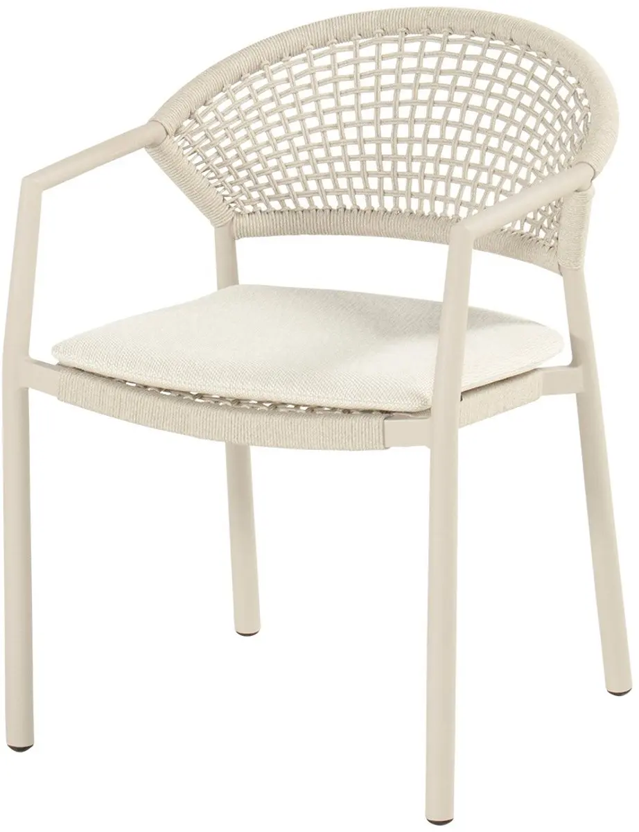 Hartman Taragona stapelbare rope dining tuinstoel