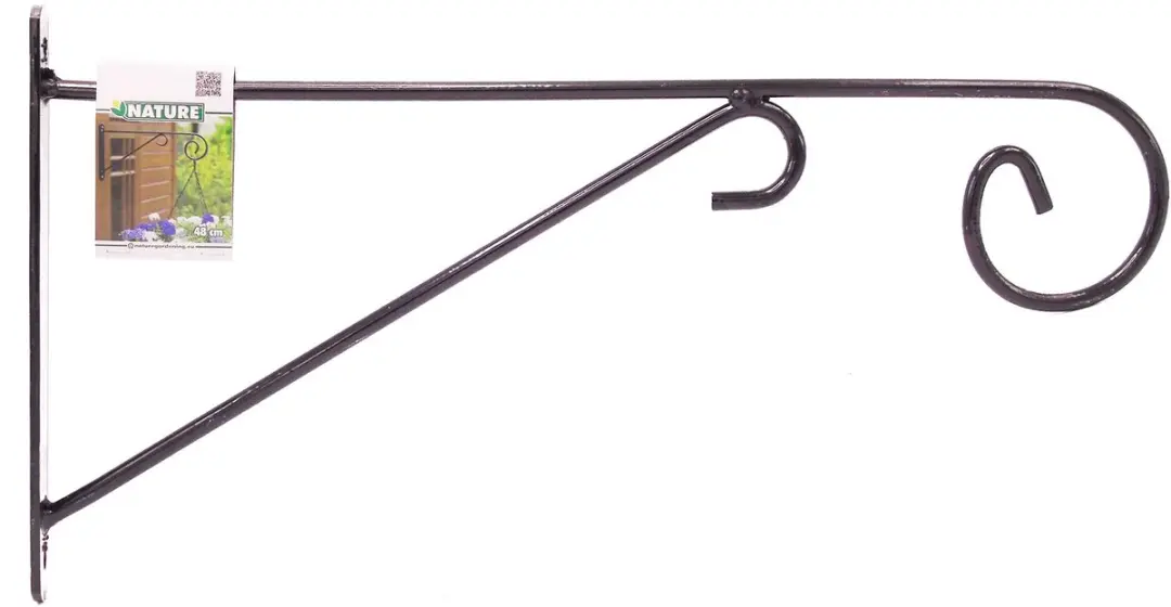 Nature Muurhaak Classic Grijs 25x48cm - afbeelding 3 van 5