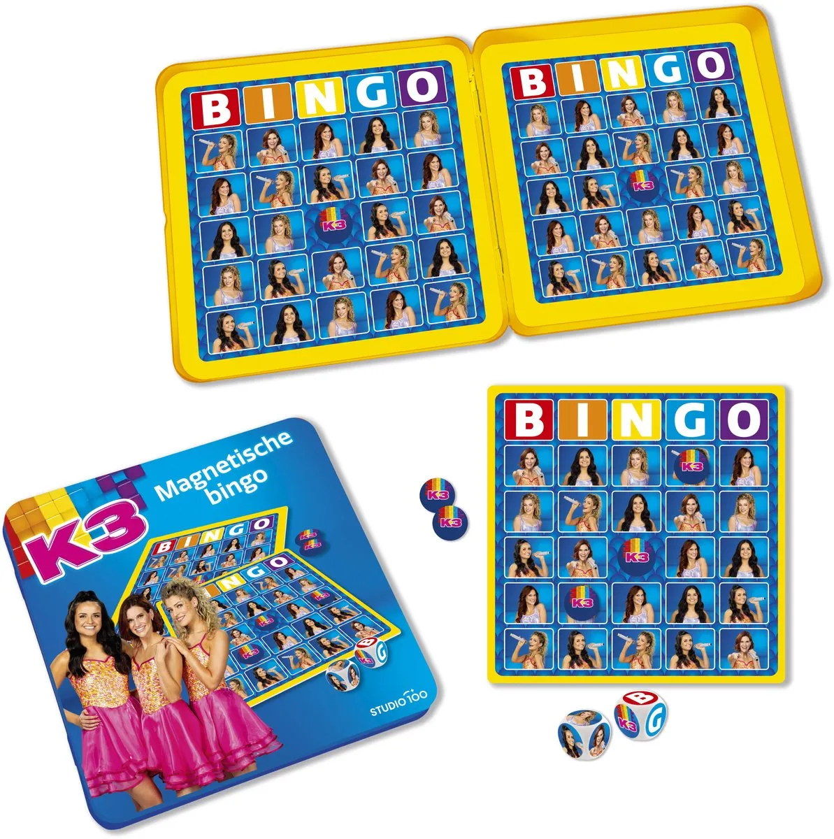 K3 Magneetspel Bingo - 1022654 - 2-4 Spelers