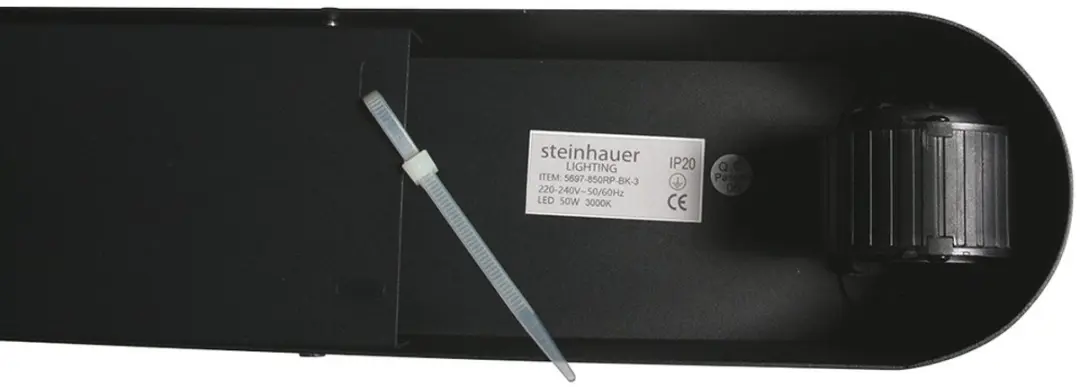 Steinhauer Mykty 4204 Hanglamp - 4x30cm - 6500lm - Zwart - afbeelding 5 van 6