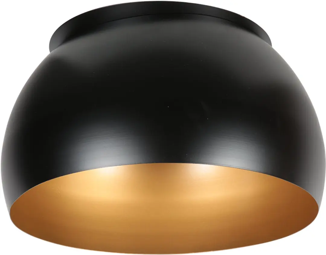 Steinhauer Lampenkap K1059SS Ø40cm - Zwart/Goud - afbeelding 5 van 6