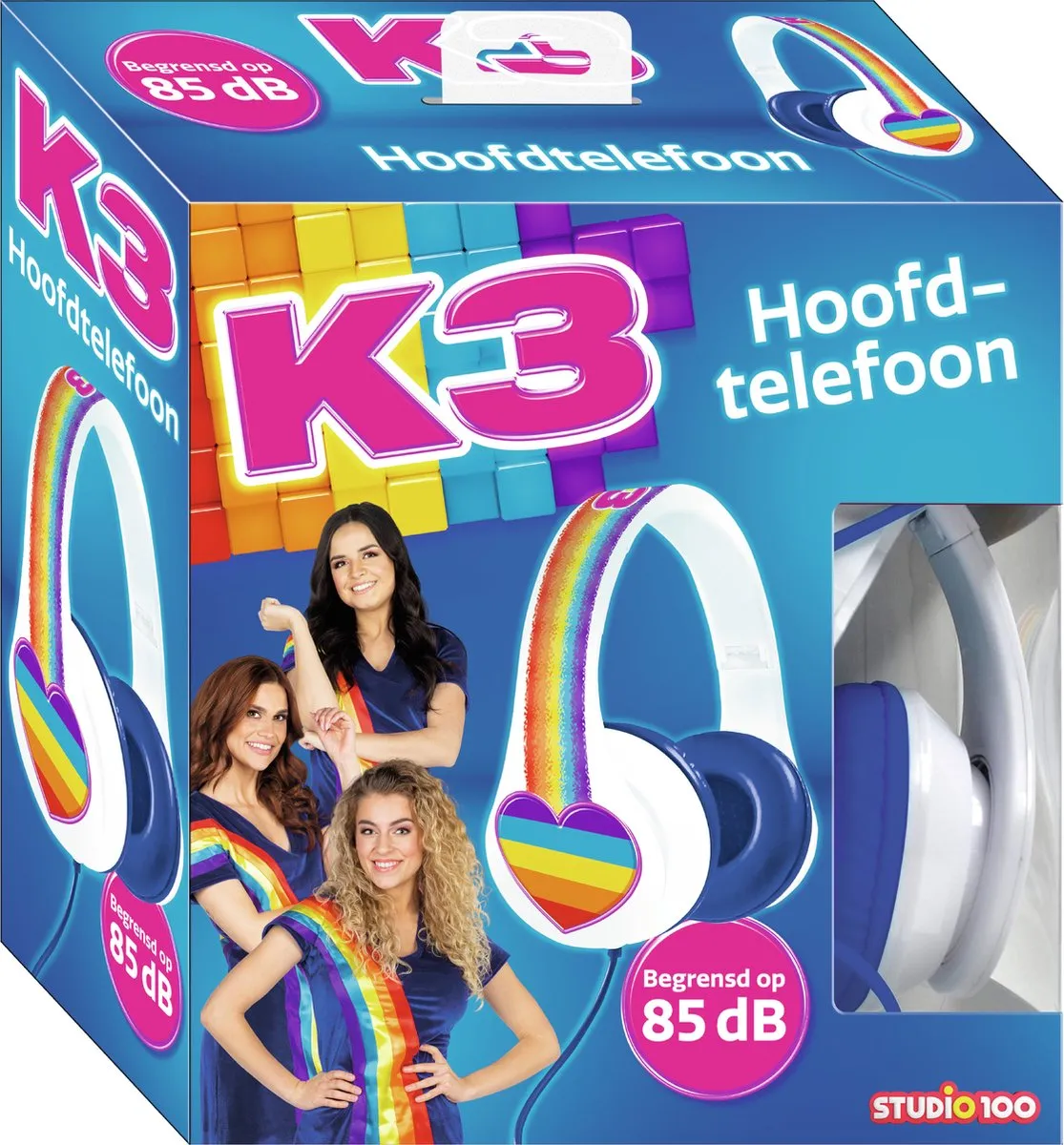 K3 Koptelefoon MEK3B2000490 Regenboog - 85 dB Beperkt