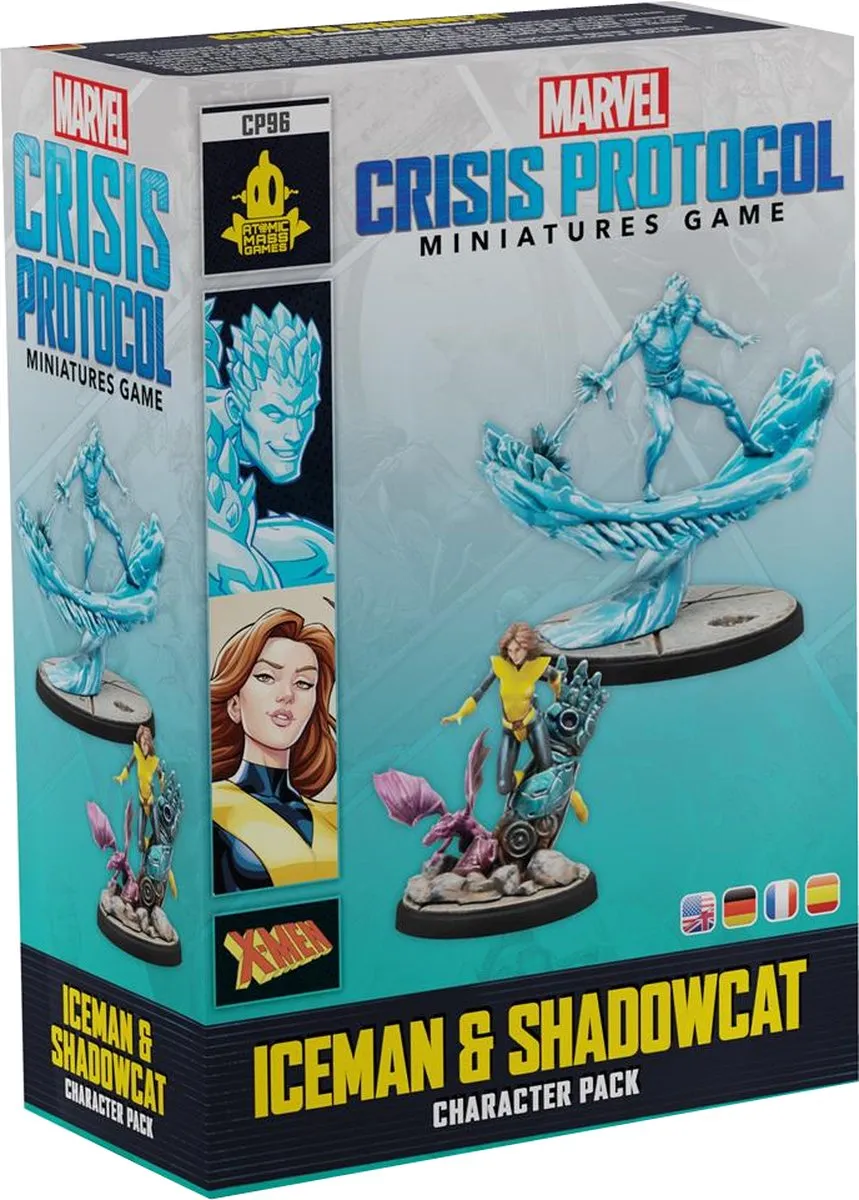 Marvel Marvel Crisis Protocol Iceman & Shadowcat AMCP151