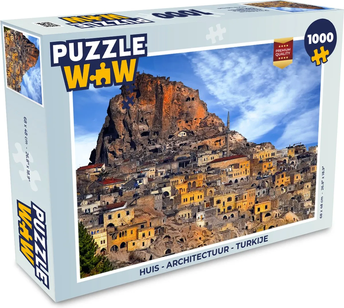 PuzzleWow Architectuur Turkije Legpuzzel 1000 Stuks