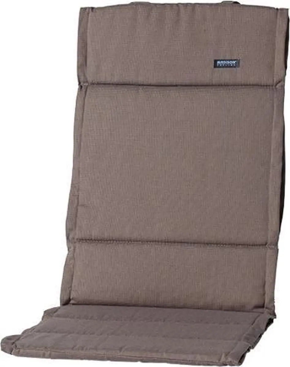 Madison tuinkussen fiber sling Rib 123x50 cm - bruin