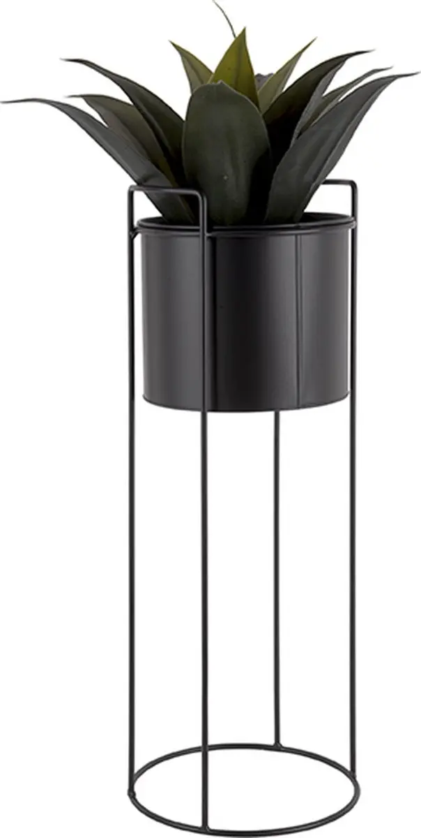 Present Time Essence Plantenpotset - Zwart - 3-delig - afbeelding 2 van 6